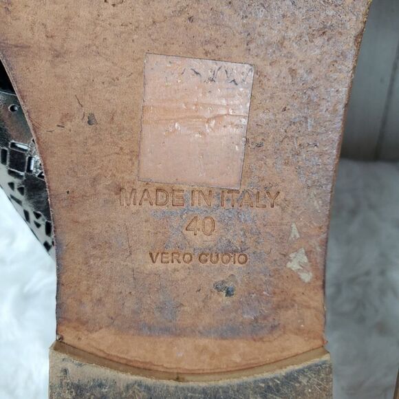 Joie A LA Plage Slide Sandals Pewter Size 9 - Picture 6 of 7